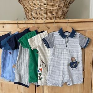 Baby Boy Rompers 9 months (five)